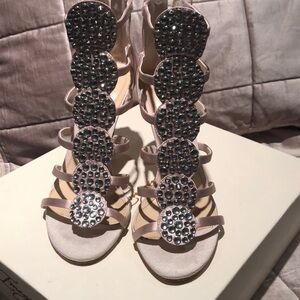 Vince CAMUTO Embellished Sandal Heels